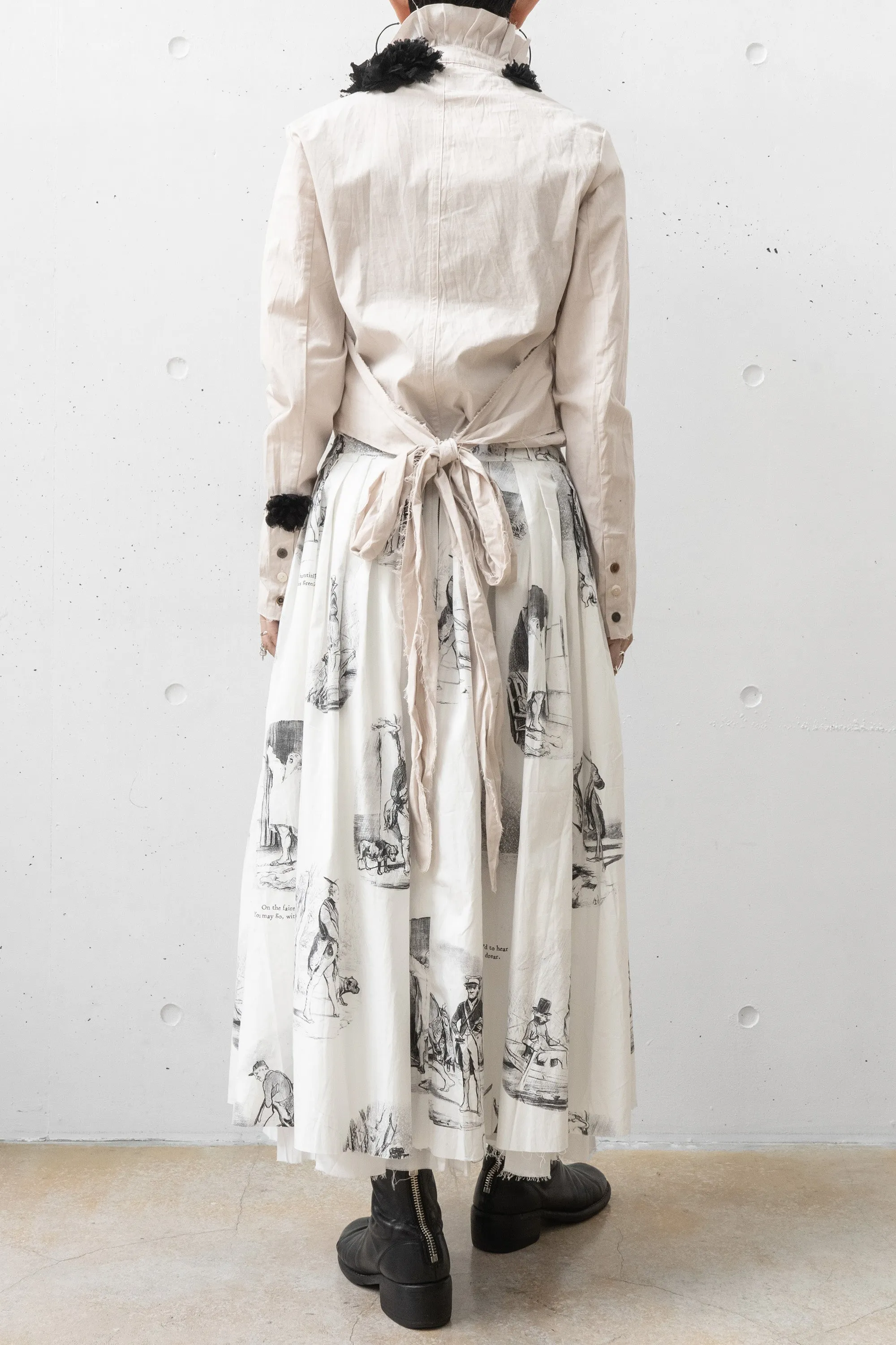 Aleksandr Manamis/THE HUNTER PLISSE SKIRT (Femme)
