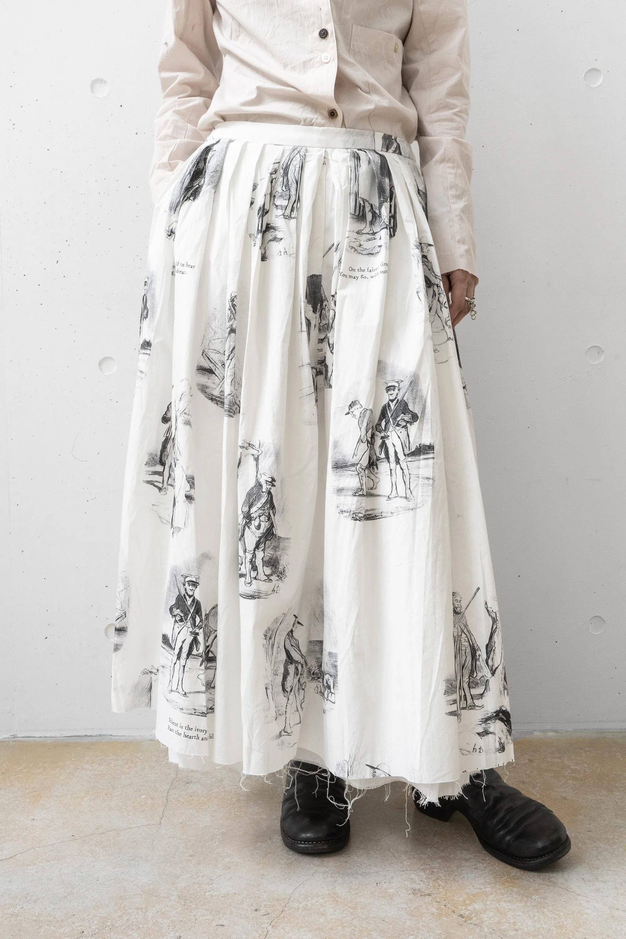 Aleksandr Manamis/THE HUNTER PLISSE SKIRT (Femme)